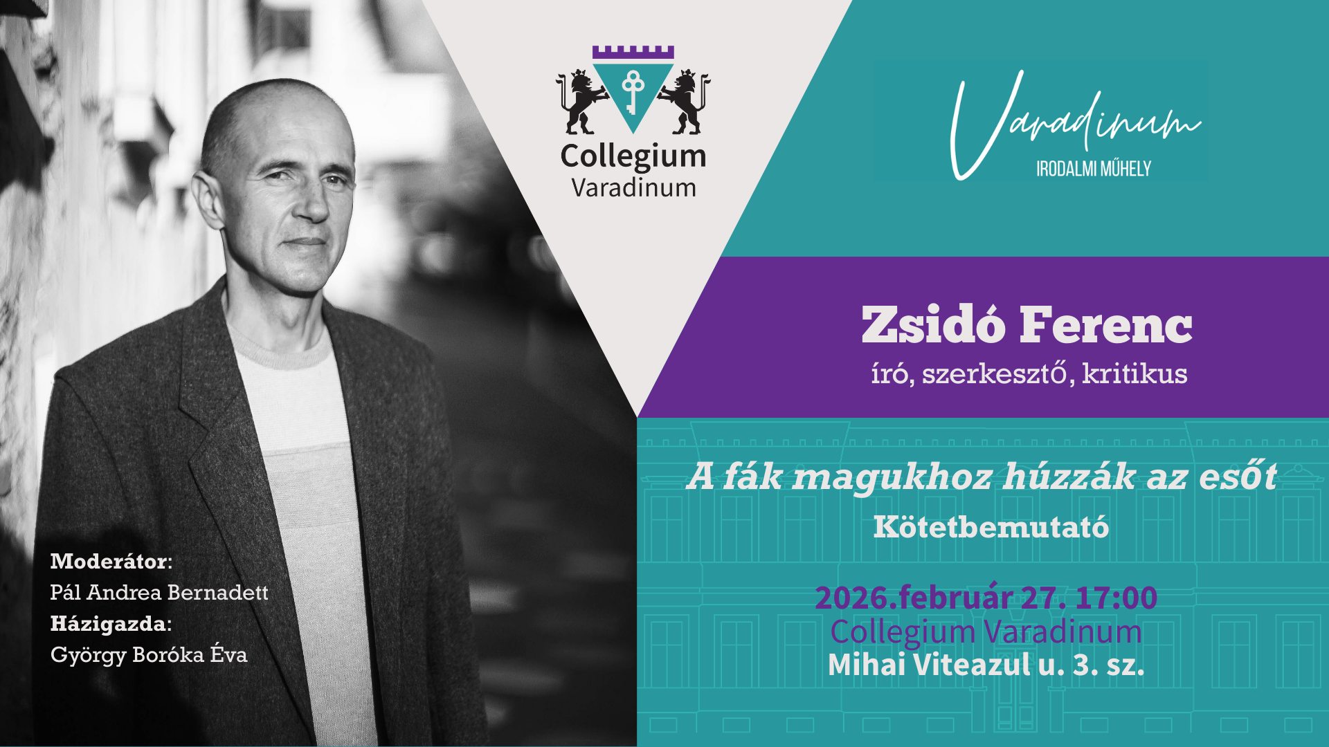 Februrá 27.-Varadinum Irodalmi Műhely